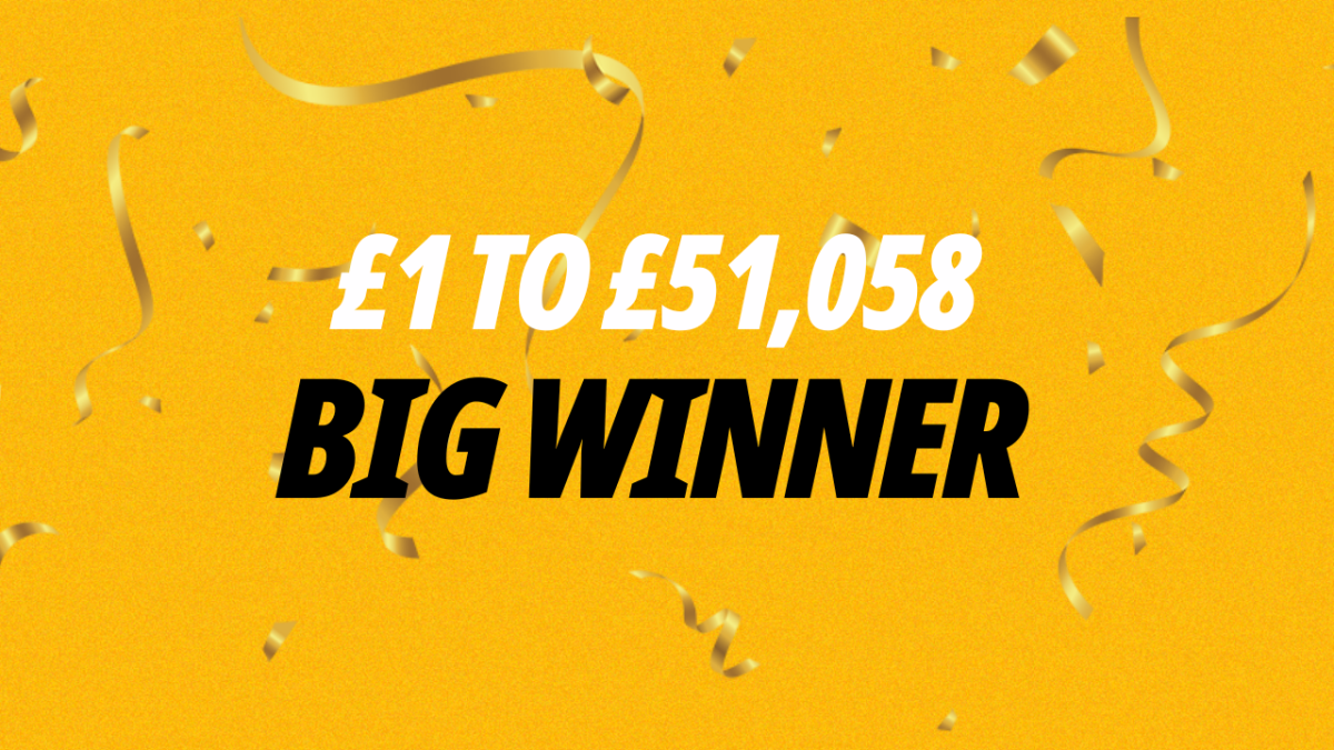 Image for Betfair story of how one punter made more than £51,000 from a £1 bet 